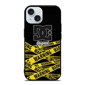 OFF WHITE WARNING DC iPhone 15 Case Cover OFF WHITE WARNING DC iPhone 15 Case Cover
