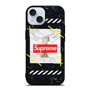 OFF WITE STATUE SUPREME iPhone 15  Case Cover OFF WITE STATUE SUPREME iPhone 15  Case Cover