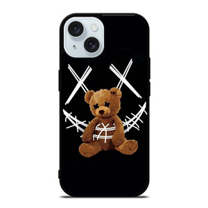 PALM ANGELS DEAD BEAR iPhone 15 Case Cover PALM ANGELS DEAD BEAR iPhone 15 Case Cover