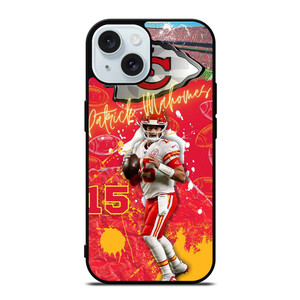 PATRICK MAHOMES WALLPAPER iPhone 15  Case Cover PATRICK MAHOMES WALLPAPER iPhone 15  Case Cover