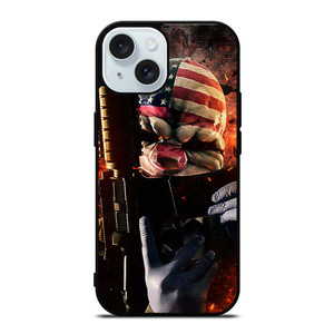 PAYDAY THE HEIST GAMES 2 iPhone 15  Case Cover PAYDAY THE HEIST GAMES 2 iPhone 15  Case Cover