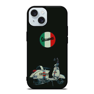 PIAGGIO VESPA X MARTINI RACING iPhone 15  Case Cover PIAGGIO VESPA X MARTINI RACING iPhone 15  Case Cover