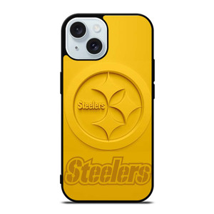 PITTSBURGH STEELERS YELLOW CRAFT iPhone 15  Case Cover PITTSBURGH STEELERS YELLOW CRAFT iPhone 15  Case Cover