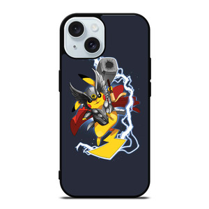 POKEMON PIKACHU THOR iPhone 15 Case Cover POKEMON PIKACHU THOR iPhone 15 Case Cover