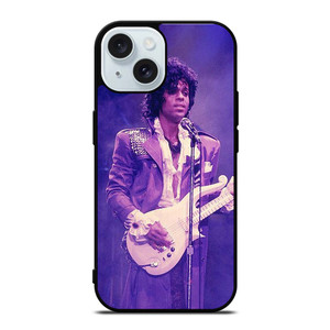 PRINCE PURPLE RAIN SINGER iPhone 15  Case Cover PRINCE PURPLE RAIN SINGER iPhone 15  Case Cover