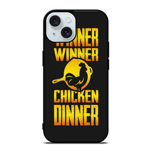 PUBG WINNER CHICKEN DINNER LOGO iPhone 15  Case Cover PUBG WINNER CHICKEN DINNER LOGO iPhone 15  Case Cover