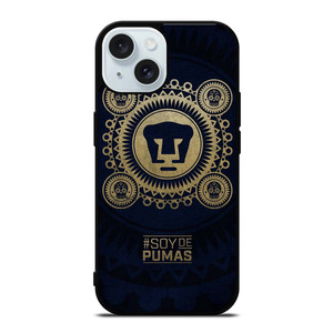 PUMAS UNAM SYMBOL iPhone 15  Case Cover PUMAS UNAM SYMBOL iPhone 15  Case Cover