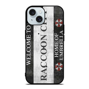 RACCOON CITY RESIDENT EVIL SIGN iPhone 15  Case Cover