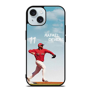 RAFAEL DEVERS BOSTON RED SOX 2 iPhone 15  Case Cover RAFAEL DEVERS BOSTON RED SOX 2 iPhone 15  Case Cover