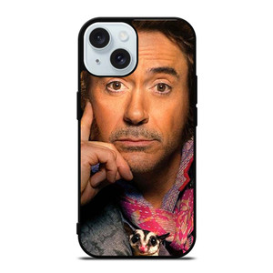 ROBERT DOWNEY JR FACE DOLITTLE MOVIES iPhone 15  Case Cover ROBERT DOWNEY JR FACE DOLITTLE MOVIES iPhone 15  Case Cover