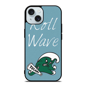 ROLL WAVE TULANE UNIVERSITY iPhone 15  Case Cover