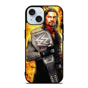 ROMAN REIGNS WRESTLING WWE iPhone 15 Case Cover ROMAN REIGNS WRESTLING WWE iPhone 15 Case Cover