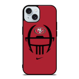 SAN FRANCISCO 49ERS HELMET iPhone 15  Case Cover SAN FRANCISCO 49ERS HELMET iPhone 15  Case Cover