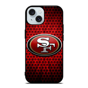 SAN FRANCISCO 49ERS SF METAL iPhone 15  Case Cover