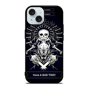 SANS UNDERTALE BAD TIME CARTOON iPhone 15  Case Cover