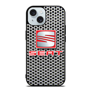 SEAT METAL LOGO iPhone 15 Case Cover SEAT METAL LOGO iPhone 15 Case Cover