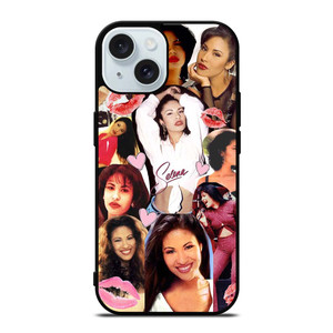 SELENA QUINTANILLA COLLAGE iPhone 15  Case Cover