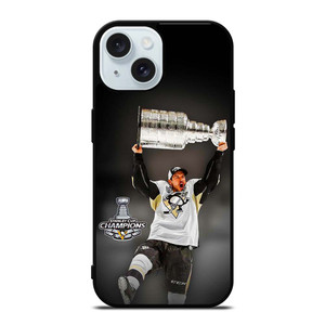 SIDNEY CROSBY PITTSBURGH PENGUINS CHAMPIONS iPhone 15  Case Cover