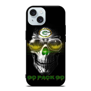 SKULL GREENBAY PACKAGES iPhone 15 Case Cover SKULL GREENBAY PACKAGES iPhone 15 Case Cover
