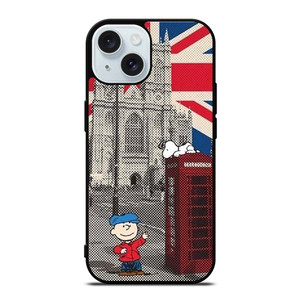 SNOOPY BOX TELEPHONE iPhone 15  Case Cover