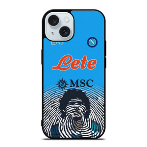 SSC NAPOLI DIEGO MARADONA iPhone 15  Case Cover SSC NAPOLI DIEGO MARADONA iPhone 15  Case Cover