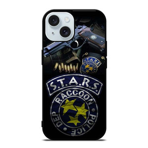 STARS RACCOON POLICE DEP BADGE 2 iPhone 15 Case Cover STARS RACCOON POLICE DEP BADGE 2 iPhone 15 Case Cover