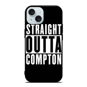 STRAIGHT OUTTA COMPTON HIP HOP LOGO iPhone 15  Case Cover STRAIGHT OUTTA COMPTON HIP HOP LOGO iPhone 15  Case Cover