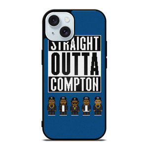 STRAIGHT OUTTA COMPTON HIP HOP iPhone 15 Case Cover STRAIGHT OUTTA COMPTON HIP HOP iPhone 15 Case Cover