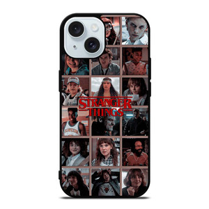 STRANGER THINGS ALL CHARACTER iPhone 15  Case Cover