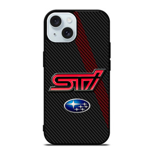 SUBARU STI CARBON LOGO iPhone 15 Case Cover SUBARU STI CARBON LOGO iPhone 15 Case Cover