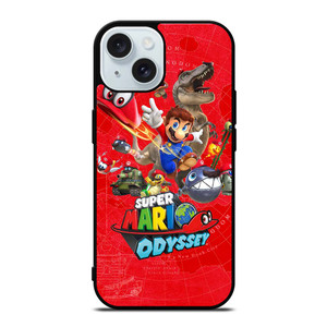 SUPER MARIO ODYSSEY GAME iPhone 15 Case Cover SUPER MARIO ODYSSEY GAME iPhone 15 Case Cover