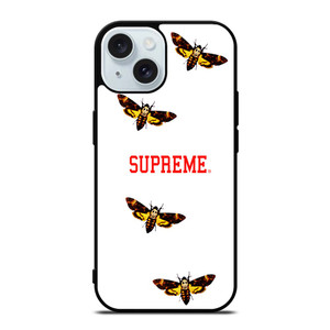 SUPREME BUTTERFLY LOGO iPhone 15 Case Cover SUPREME BUTTERFLY LOGO iPhone 15 Case Cover