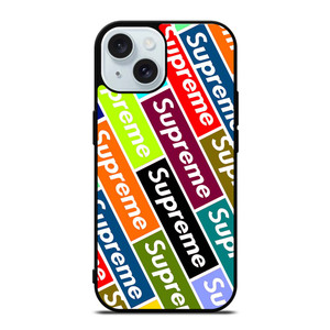 SUPREME COLORFULL iPhone 15  Case Cover SUPREME COLORFULL iPhone 15  Case Cover