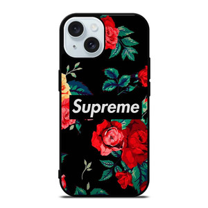 SUPREME FLOWER LOGO iPhone 15 Case Cover SUPREME FLOWER LOGO iPhone 15 Case Cover