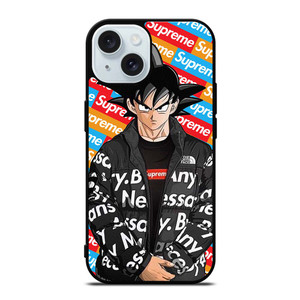 SUPREME GOKU THE NORT FACE iPhone 15 Case Cover SUPREME GOKU THE NORT FACE iPhone 15 Case Cover