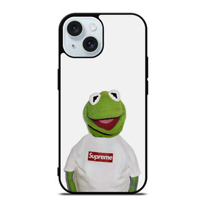 SUPREME KERMIT SESAME STREET iPhone 15  Case Cover