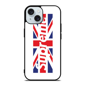 SUPREME UNITED KINGDOM FLAG iPhone 15  Case Cover