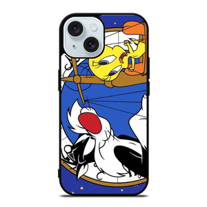 SYLVESTER AND TWEETY CARTOON iPhone 15  Case Cover