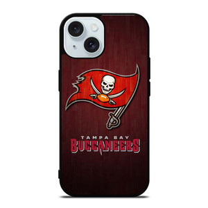 TAMPA BAY BUCCANEERS WOODEN LOGO iPhone 15 Case Cover TAMPA BAY BUCCANEERS WOODEN LOGO iPhone 15 Case Cover