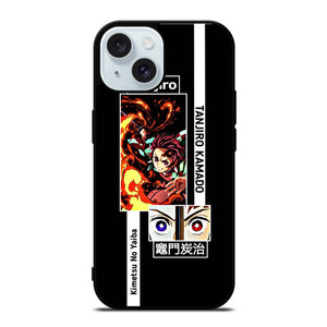 TANJIRO KIMETSU NO YAIBA iPhone 15  Case Cover TANJIRO KIMETSU NO YAIBA iPhone 15  Case Cover