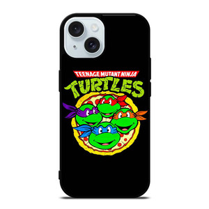 TEENAGE MUTANT NINJA PIZZA iPhone 15 Case Cover TEENAGE MUTANT NINJA PIZZA iPhone 15 Case Cover