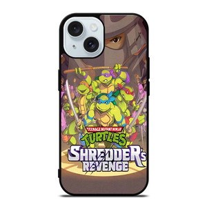 TEENAGE MUTANT NINJA TURTLE SHREDDERS REVENGE iPhone 15 Case Cover TEENAGE MUTANT NINJA TURTLE SHREDDERS REVENGE iPhone 15 Case Cover