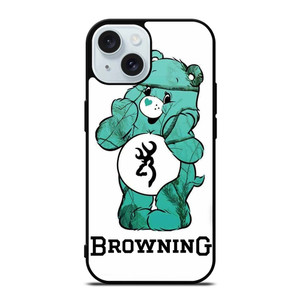 TENDERHEART BEAR CAMO BROWNING iPhone 15  Case Cover
