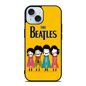 THE BEATLES BAND CUTE iPhone 15  Case Cover