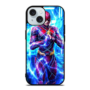 THE FLASH SUPER HERO iPhone 15 Case Cover THE FLASH SUPER HERO iPhone 15 Case Cover