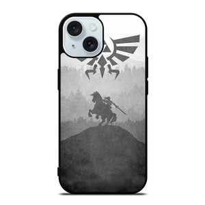 THE LEGEND OF ZELDA SILHOUETTE iPhone 15 Case Cover THE LEGEND OF ZELDA SILHOUETTE iPhone 15 Case Cover