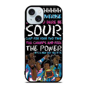 THE NEW DAY WRESTLING WWE ART iPhone 15 Case Cover THE NEW DAY WRESTLING WWE ART iPhone 15 Case Cover