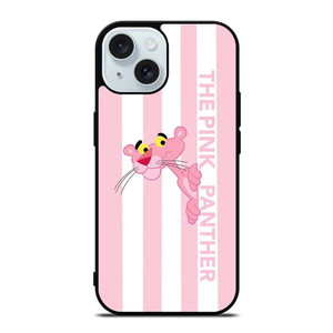 THE PINK PANTHER STRIPE iPhone 15 Case Cover THE PINK PANTHER STRIPE iPhone 15 Case Cover