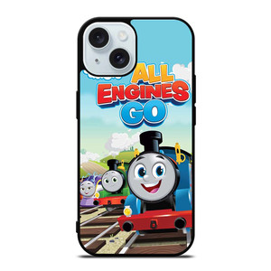 THOMAS AND FRIENDS ALL ENGINES GO iPhone 15 Case Cover THOMAS AND FRIENDS ALL ENGINES GO iPhone 15 Case Cover