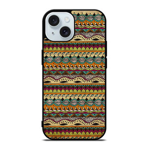 TIBAL PATTERN AZTEC iPhone 15  Case Cover